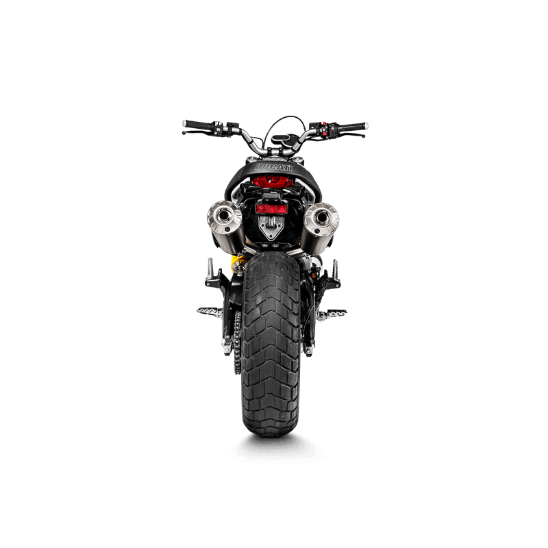 AKRAPOVIC / アクラポビッチ オプショナルリンクパイプ (ステンレススチール) Ducati Scrambler 1100 (2018-2020) | L-D11SO3