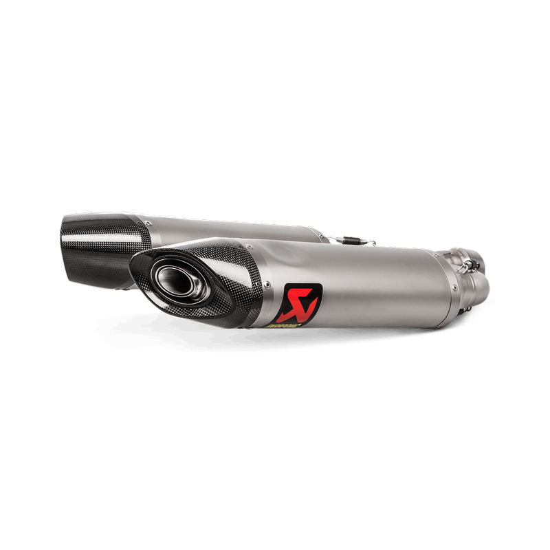 AKRAPOVIC / アクラポビッチ スリップオンライン (チタン) Aprilia SHIVER 900 (2017-2020) | S-A9SO1-HDT/1