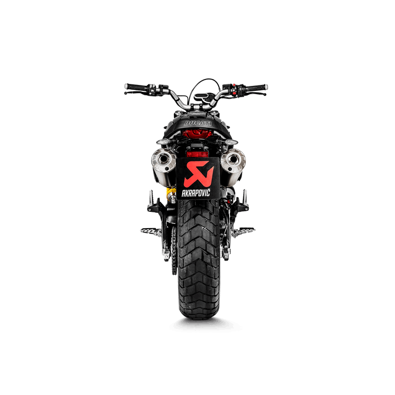 AKRAPOVIC / アクラポビッチ スリップオンライン (チタン) Ducati Scrambler 1100 (2018-2020) | S-D11SO4-HBFGT