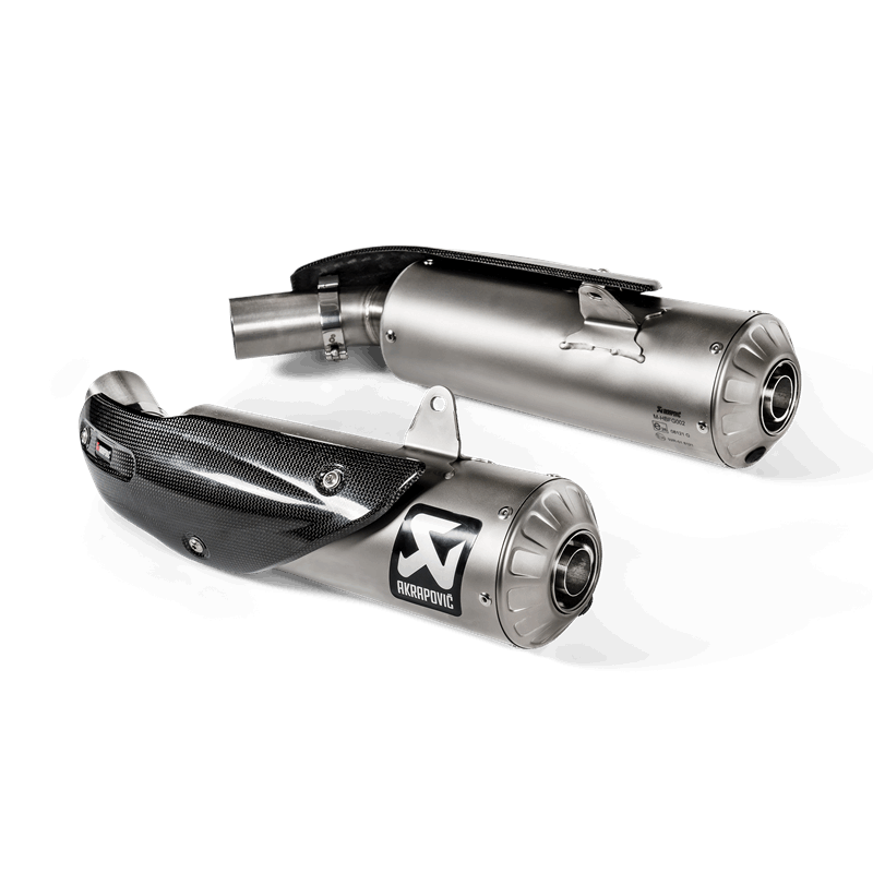 AKRAPOVIC / アクラポビッチ スリップオンライン (チタン) Ducati Scrambler 1100 (2018-2020) | S-D11SO4-HBFGT