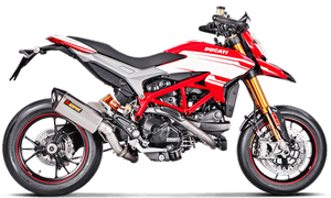 Akrapovic /アクラポビッチ スリップオン Line (チタン) Ducati Hypermotard (2013-2018) | S-D9SO8-RT