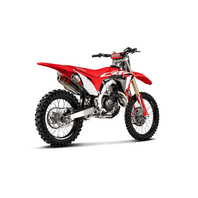 AKRAPOVIC / アクラポビッチ レーシングライン (チタン) Honda CRF 450 R / RX (2017-2019) | S-H4MR16-CIQTA