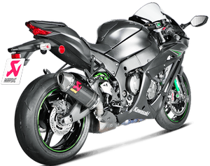Akrapovic /アクラポビッチ スリップオン Line (カーボン) Kawasaki Ninja ZX-10R (2004-2018) | S-K10SO16-HZC