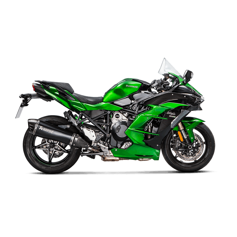 AKRAPOVIC / アクラポビッチ スリップオンライン (チタン) Kawasaki Ninja H2 SX (2018-2020) | S-K10SO21-HRAABL