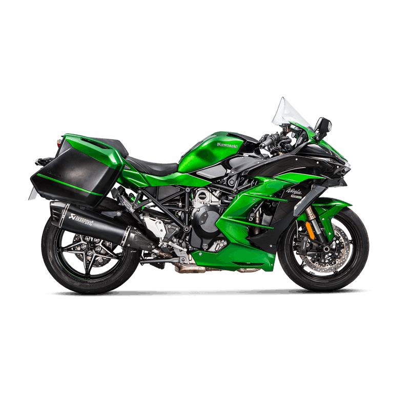 AKRAPOVIC / アクラポビッチ スリップオンライン (チタン) Kawasaki Ninja H2 SX (2018-2020) | S-K10SO21-HRAABL
