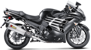 Akrapovic /アクラポビッチ スリップオン Line (チタン) Kawasaki ZZR 1400 ZX14R (2006-2018) | S-K14SO6-HZAAT