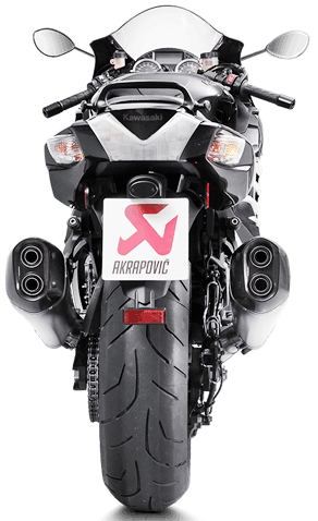 Akrapovic /アクラポビッチ スリップオン Line (チタン) Kawasaki ZZR 1400 ZX14R (2006-2018) | S-K14SO6-HZAAT