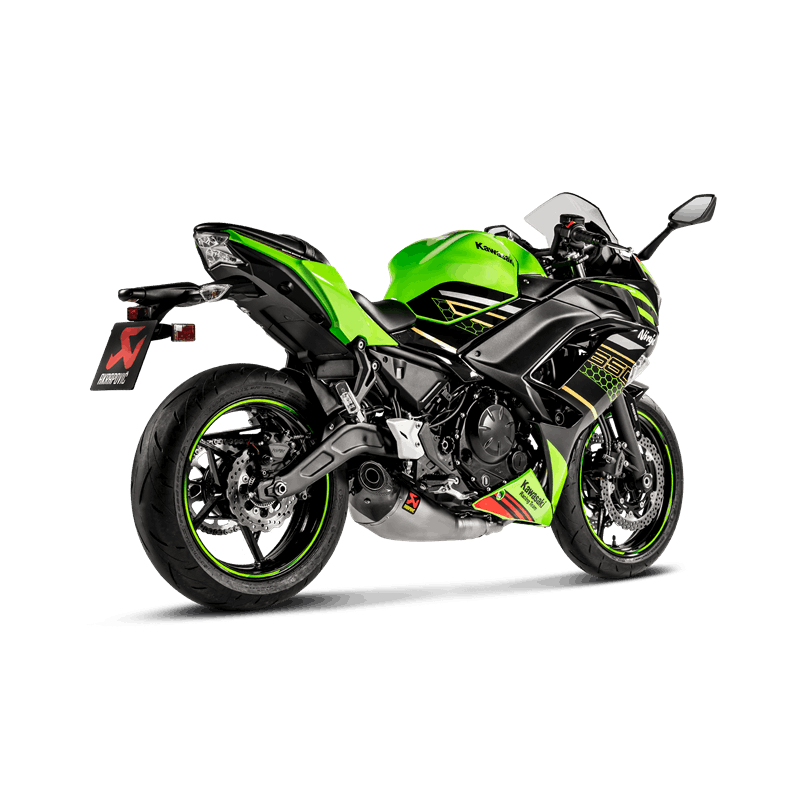 AKRAPOVIC / アクラポビッチ レーシングライン (チタン) Kawasaki Ninja 650 (2017-2020) | S-K6R12-HEGEHT