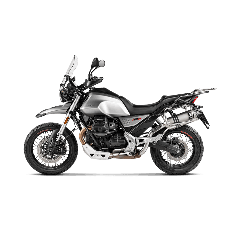 AKRAPOVIC / アクラポビッチ スリップオンライン (チタン) Moto Guzzi V85 TT (2019-2020) | S-MG8SO1-HFTT