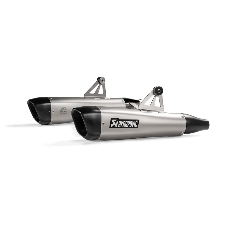 AKRAPOVIC / アクラポビッチ スリップオンライン (チタン) Triumph Bonneville T100 (2017-2020) | S-T12SO4-HCQT