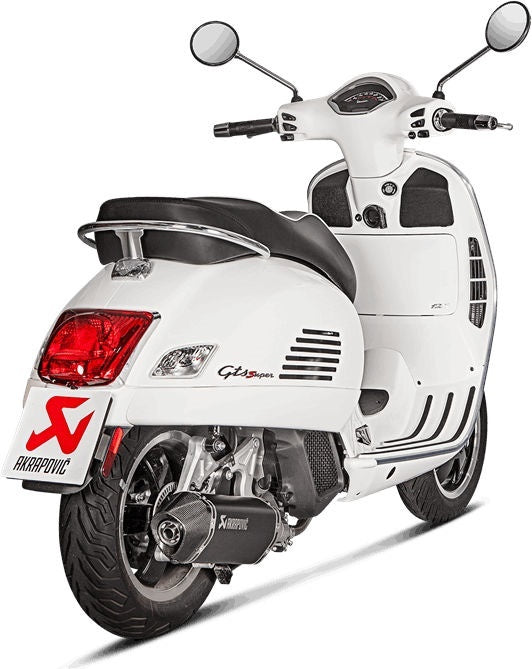 Akrapovic /アクラポビッチ スリップオン Line (SS) Vespa GTS 125/150 i.e Super (2009-2018) | S-VE125SO1-HZBL