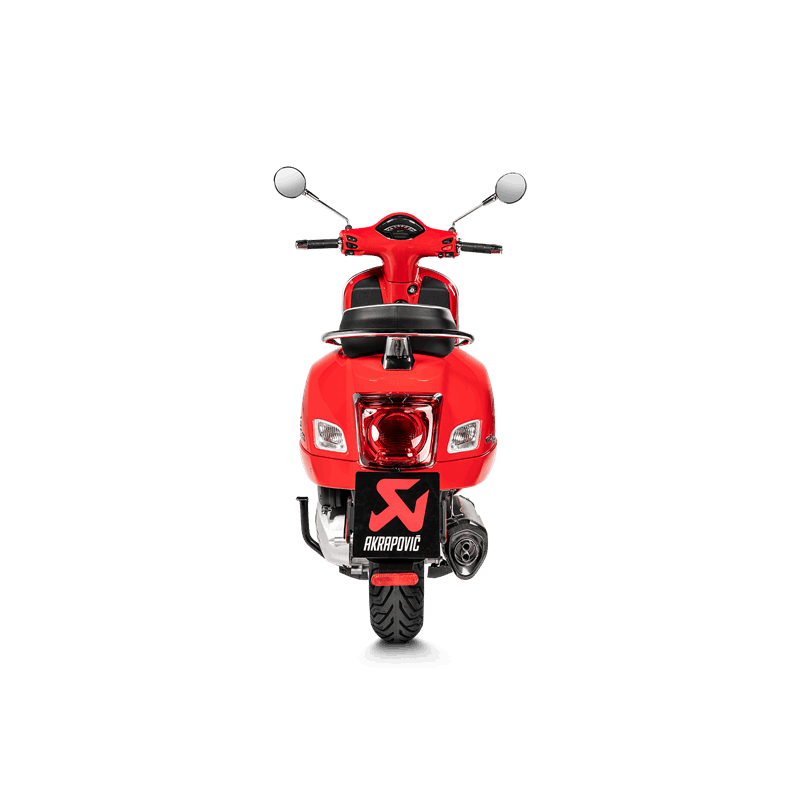 AKRAPOVIC / アクラポビッチ スリップオンライン (ステンレススチール) Vespa GTS 125/150 i.e Super (2009-2016) | S-VE3SO9-HRステンレススチール