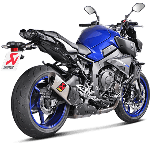 AKRAPOVIC / アクラポビッチ スリップオンライン (チタン) Yamaha MT-10/FZ-10 (2016-2020) | S-Y10SO15-HAPT