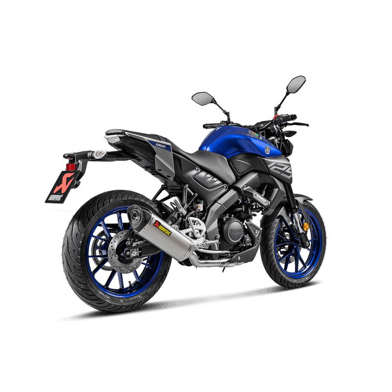 AKRAPOVIC / アクラポビッチ レーシングライン (チタン) Yamaha MT-125 (2020-2020) | S-Y125R6-HZT