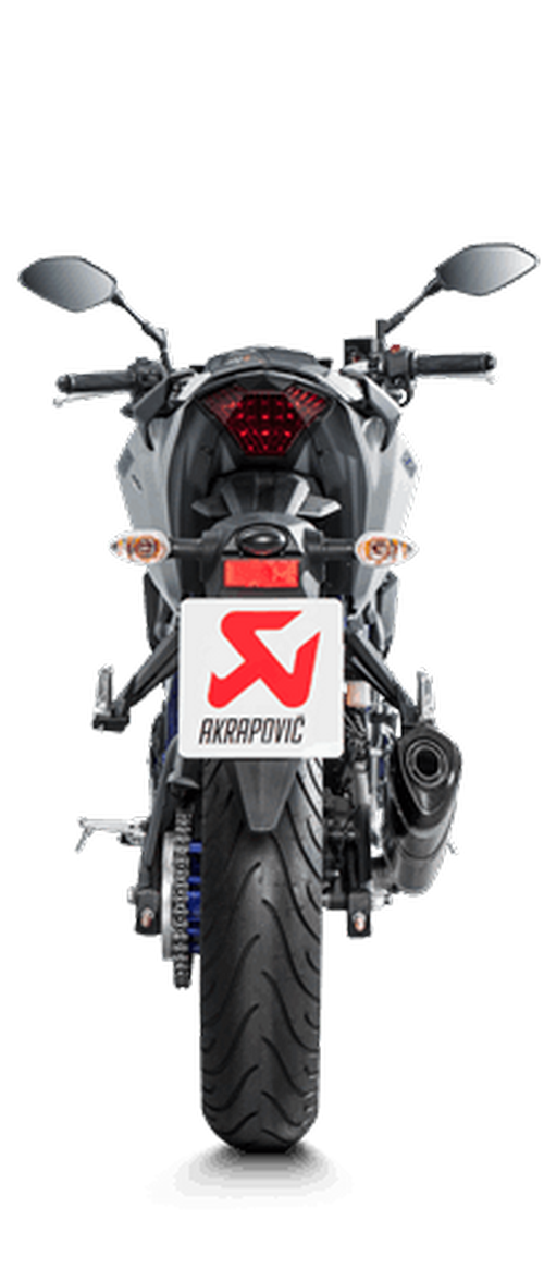 Akrapovic /アクラポビッチ レーシングライン (カーボン) MT-03 Yamaha MT-03 (2006-2018) | S-Y3R1-APC