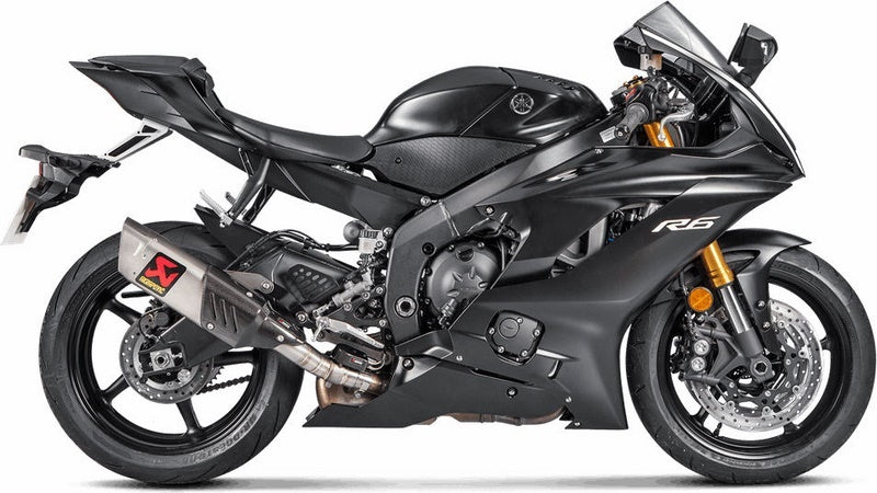 Akrapovic /アクラポビッチ スリップオン Line (チタン) Yamaha YZF-R6 (1999-2018) | S-Y6SO12-HAPT