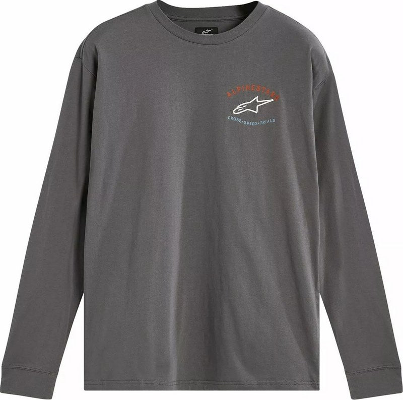 Alpinestars / アルパインスターズ フルフェイス ロングスリーブ Tシャツ チャコール | 12337120018