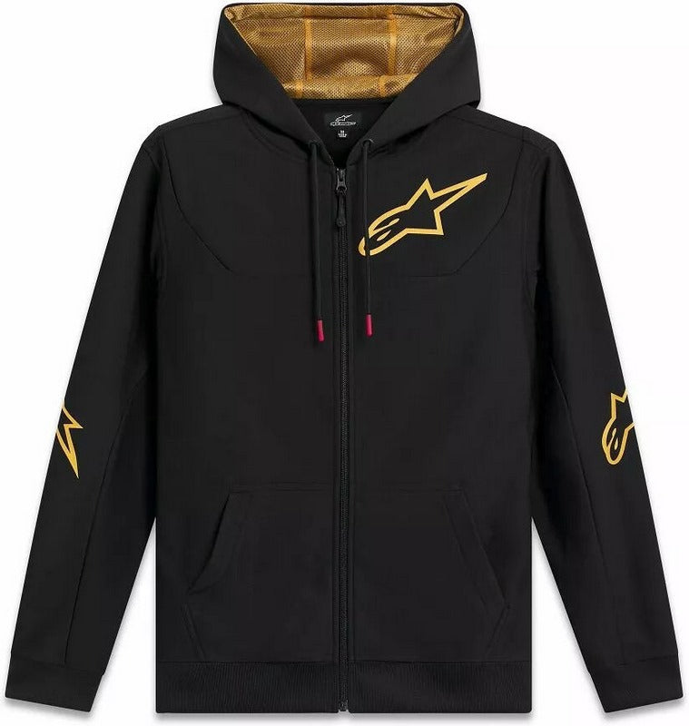 Alpinestars / アルパインスターズ Sessions V3 フーディー ブラック Gold | 1244-53110-1059