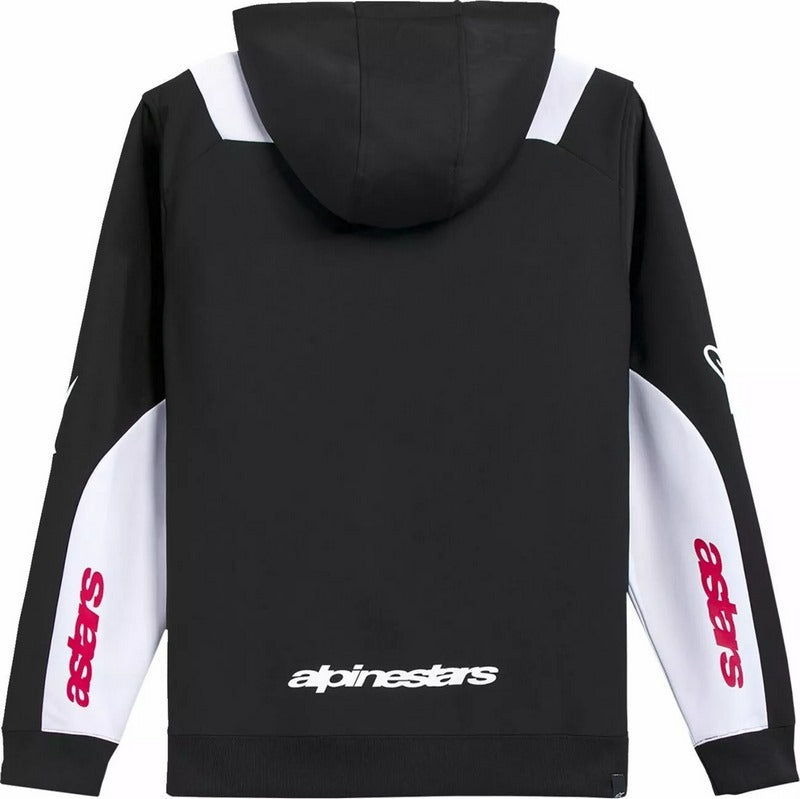 Alpinestars / アルパインスターズ Sessions V3 Zip フーディー ブラック ホワイト レッド | 1244-53110-1232