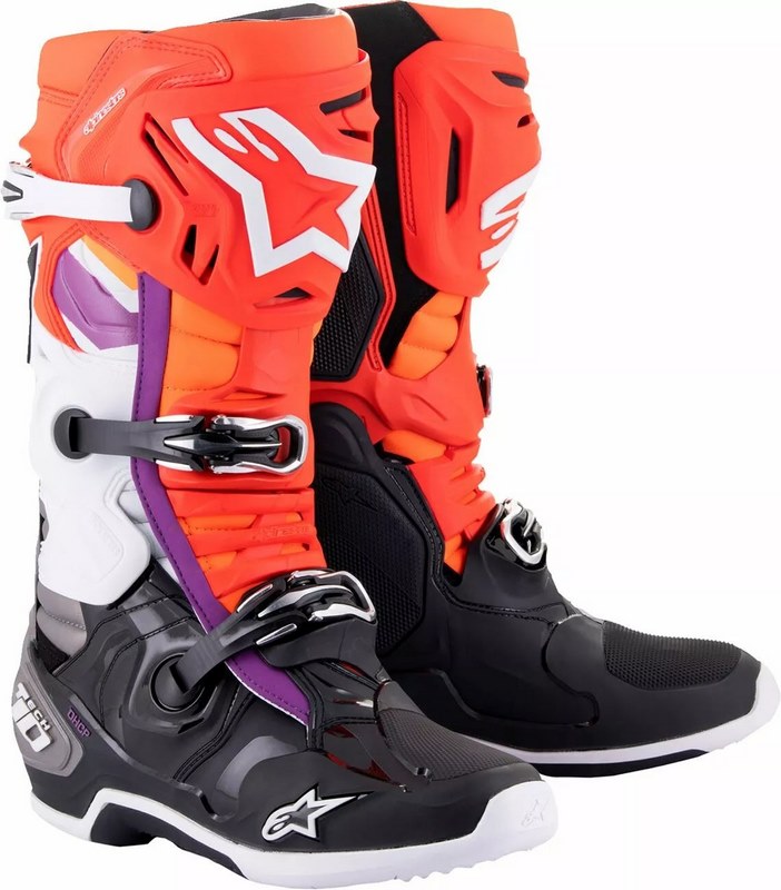 Alpinestars / アルパインスターズ Tech 10 ブーツ ブラック オレンジ ホワイト | 2010020-1332