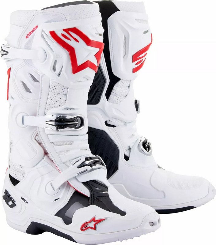 Alpinestars / アルパインスターズ Tech 10 Supervented ブーツ ホワイト レッド | 2010520-2230