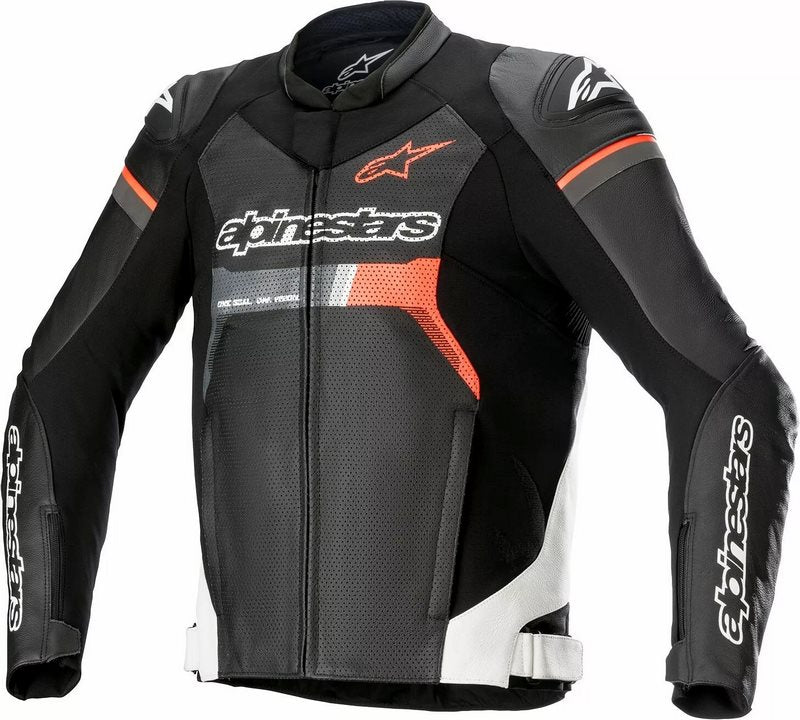 Alpinestars / アルパインスターズ GP Force Airflow レザージャケット ブラック レッド ホワイト | 3100722-1231