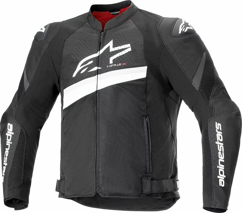 Alpinestars / アルパインスターズ T-GP Plus R v4 Airflow ジャケット ブラック ホワイト | 3300624-12