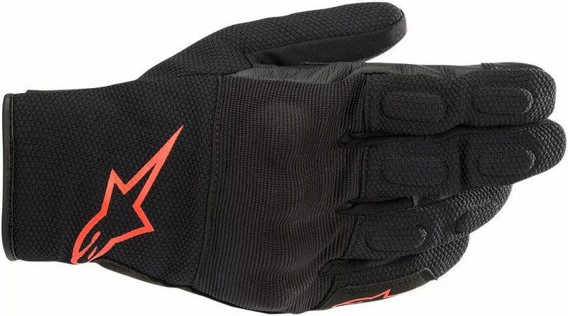 Alpinestars / アルパインスターズ S-MAX Drystar® グローブ ブラック フルオレッド | 3527620-1030