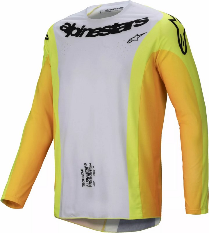 Alpinestars / アルパインスターズ Techstar Melt ジャージ イエロー ブラック | 3760325-526