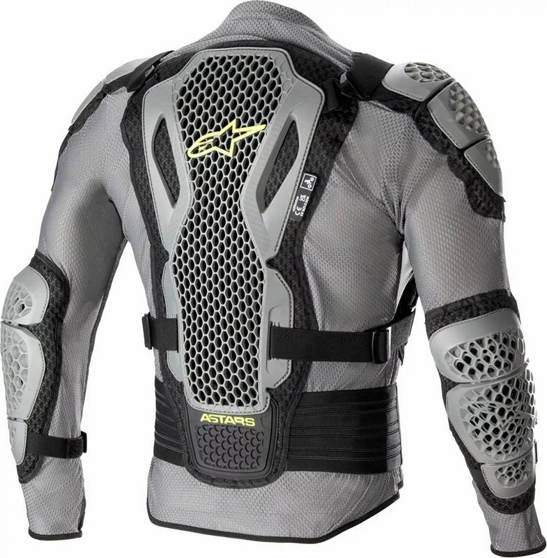 Alpinestars / アルパインスターズ Bionic Action v2 プロテクションジャケット グレー ブラック フルオイエロー | 6506823-915