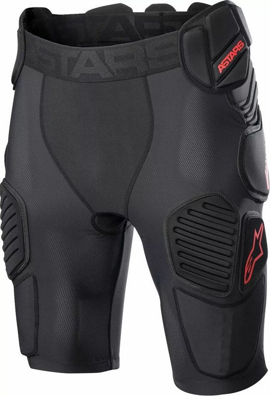 Alpinestars / アルパインスターズ Bionic Pro プロテクション ショート ブラック レッド | 6507523-13