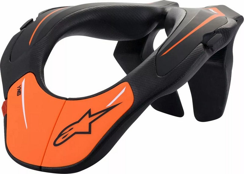 Alpinestars / アルパインスターズ ユース用 ネックサポートブラック オレンジ ワンサイズ | 6540118-14