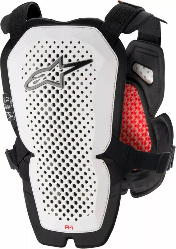 Alpinestars / アルパインスターズ A-1 Pro チェストガード ホワイト ブラック レッド | 6700123213
