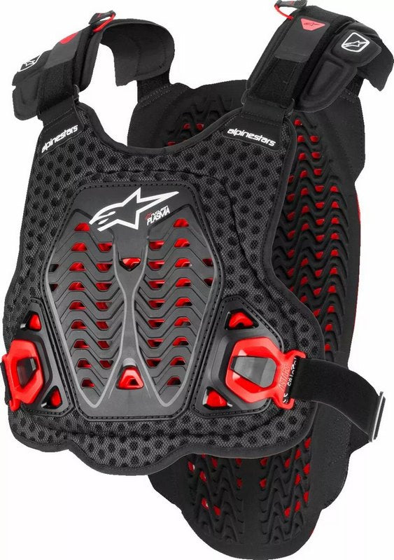 Alpinestars / アルパインスターズ A-5 Plasma チェストプロテクター ブラック レッド ホワイト | 6700825-132