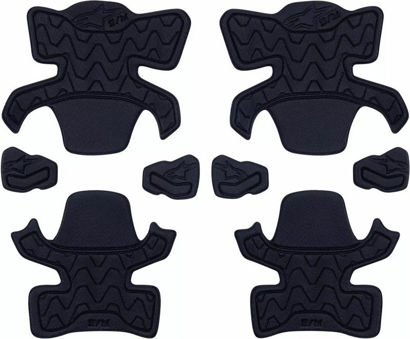 Alpinestars / アルパインスターズ RK-1 PLASMA フレームパディング リプレースメントセット ブラック | 6951625-10