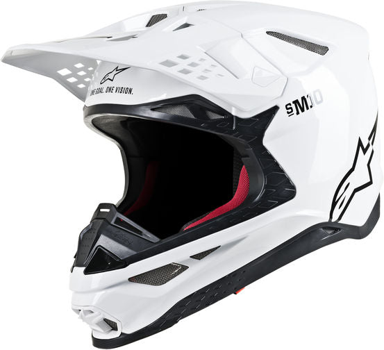 Alpinestars / アルパインスターズ オフロード ホワイト Supertech M10 Solid MX ヘルメット | 8300123-2180