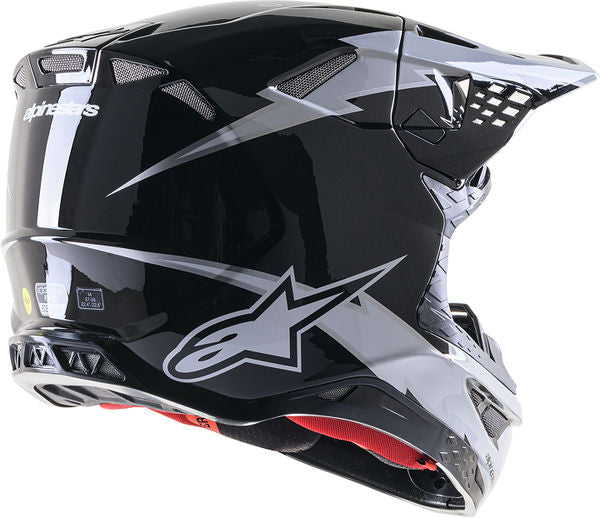 Alpinestars / アルパインスターズ オフロード ブラック/ホワイト Supertech M10 ヘルメット | 8300623-1121