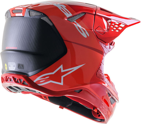 Alpinestars / アルパインスターズ オフロード レッド Supertech M10 ヘルメット | 8300923-3003