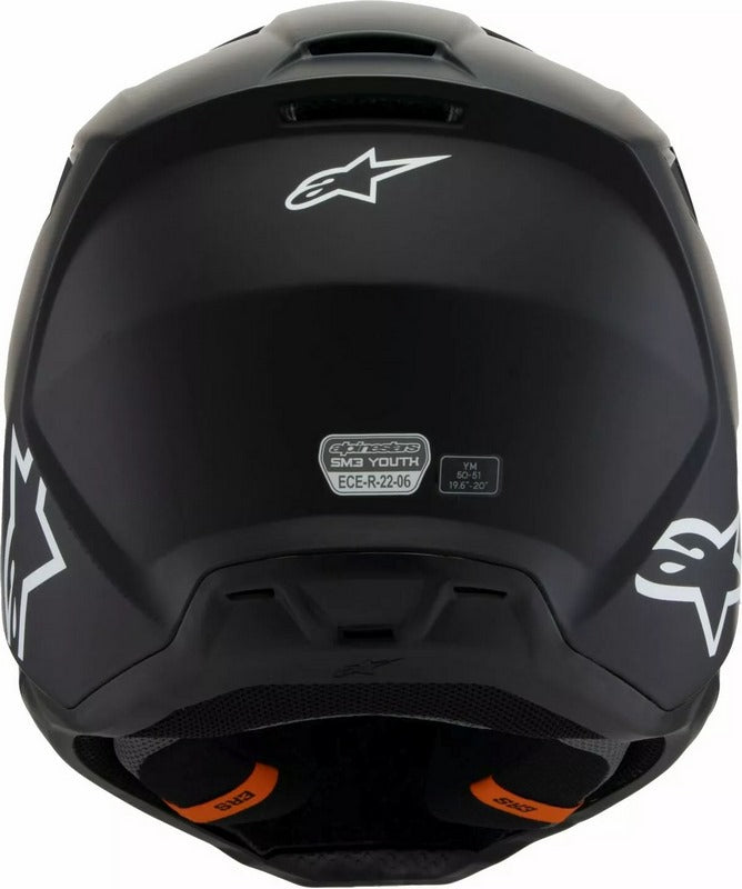 Alpinestars / アルパインスターズ ユース用 S-M3 Solid ヘルメット ブラック | 8302425-110