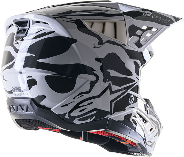 Alpinestars / アルパインスターズ オフロード グレー Supertech M5 ヘルメット | 8306523-906