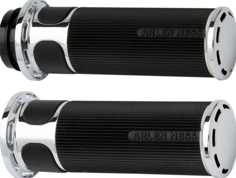 ARLEN NESS / アレンネス グリップ SLOT TRACK FUSION スロットル BY CABLE クローム | 07-300