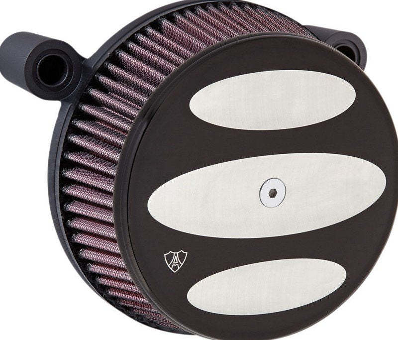 ARLEN NESS / アレンネス エアフィルターキット BIG SUCKER STAGE 1 SCALLOPED M8 ブラック | 18-340