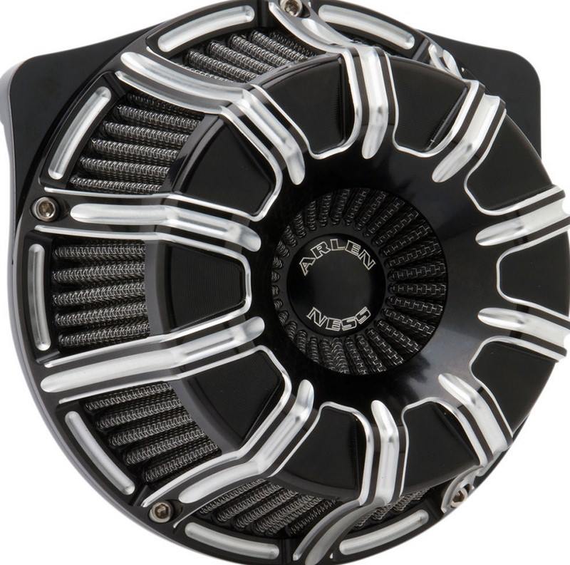 ARLEN NESS / アレンネス エアクリーナーキット INVERTED BIG SUCKER 10-ゲージ ブラック | 18-947