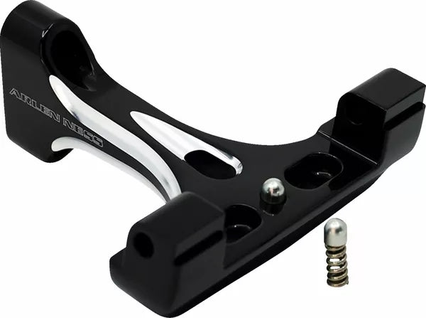 Arlen Ness / アレンネス 鍛造 パッセンジャー フロアボードマウント ブラック | 410-033