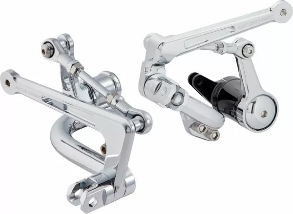 Arlen Ness / アレンネス Mid コントロールキット クローム | 420-131