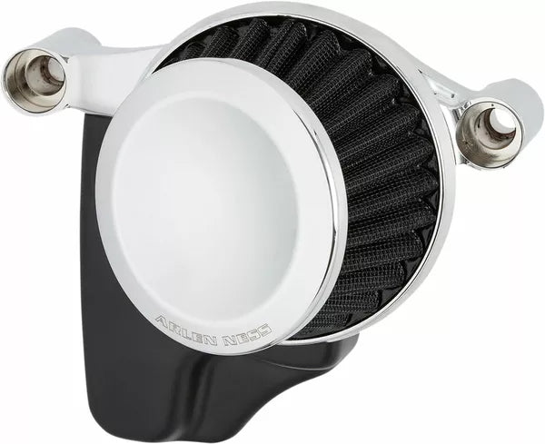 Arlen Ness / アレンネス Mini 22° エアクリーナーキット クローム | 600-021