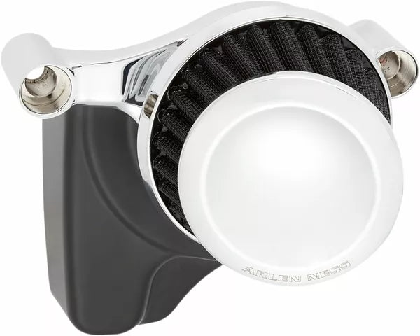 Arlen Ness / アレンネス Mini 22° エアクリーナーキット クローム | 600-023