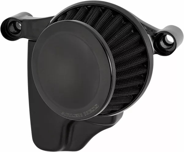 Arlen Ness / アレンネス Mini 22° エアクリーナーキット ブラック | 600-026