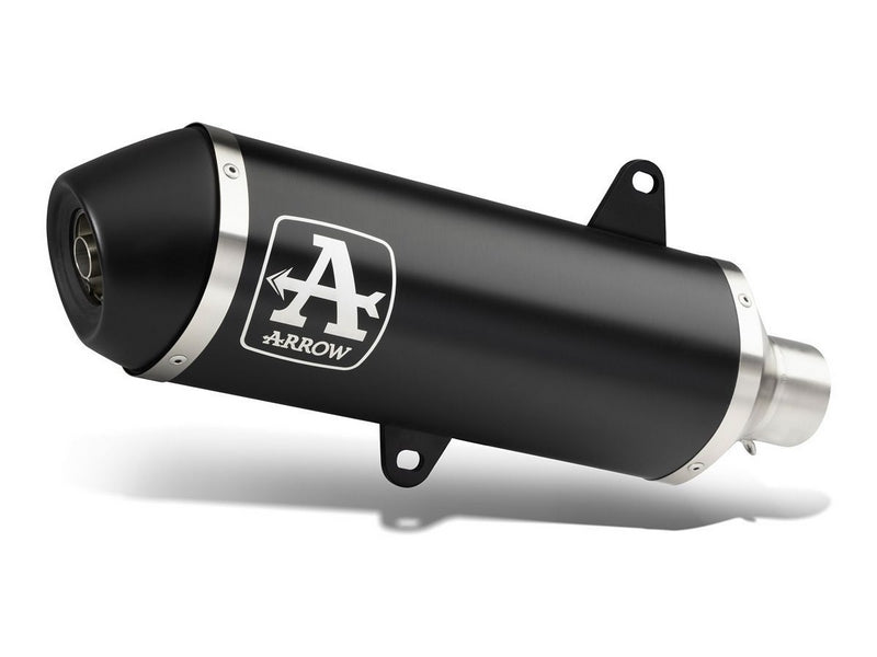 Arrow Full System Exhaust Urban Approved In Dark Aluminum | 53550ANN