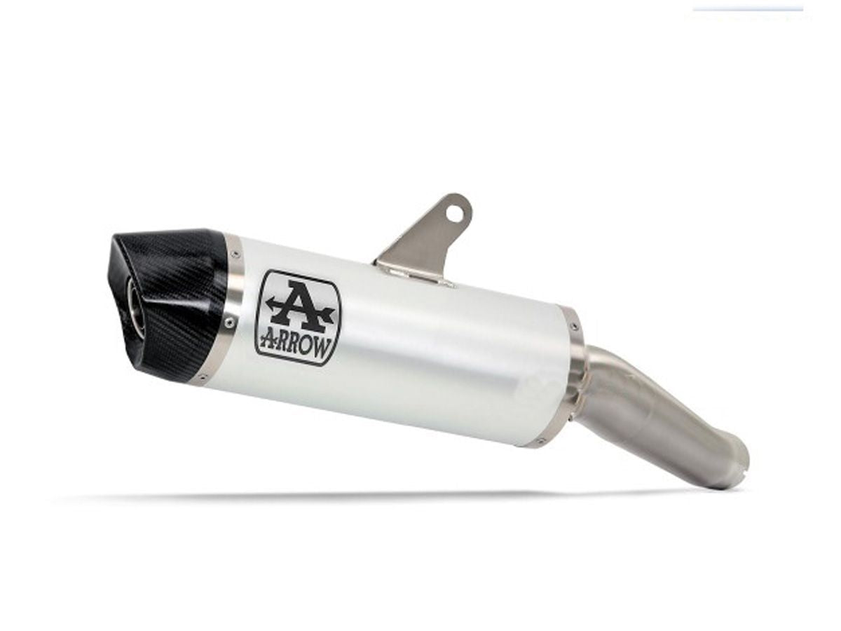 Arrow Exhaust Indy Race Slip-On Aluminum Approved | 71953AK
